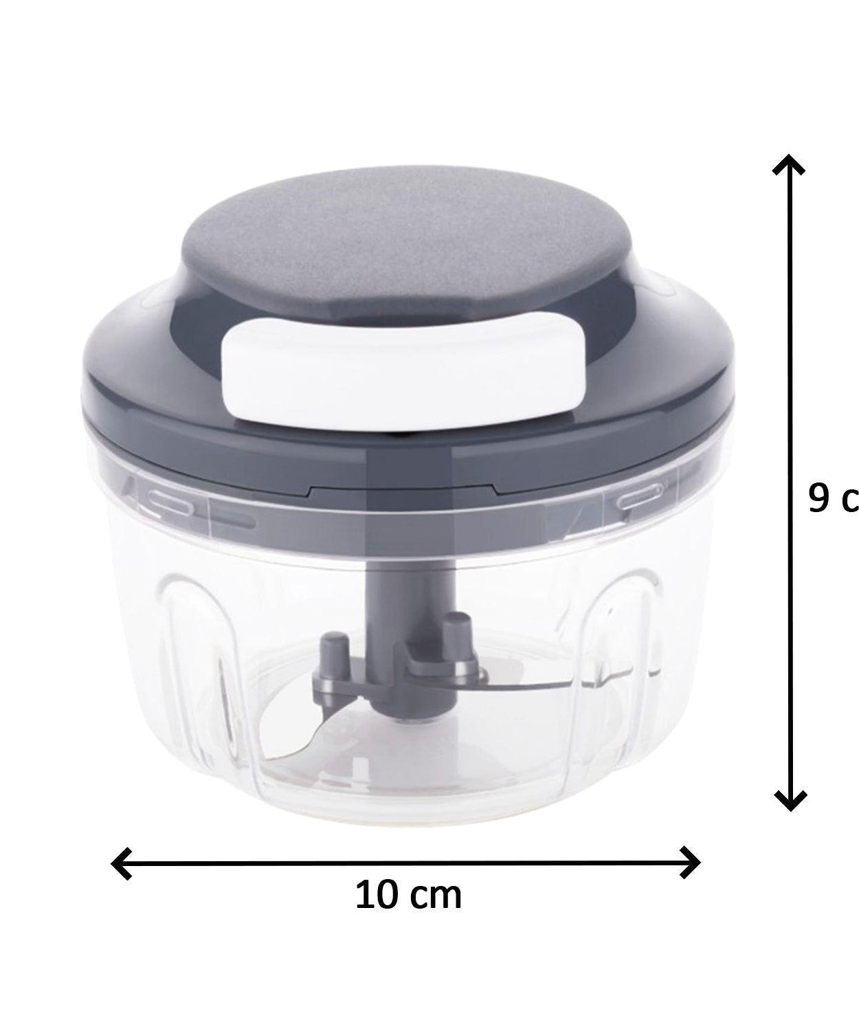 Multifunctional chopper and slicer.