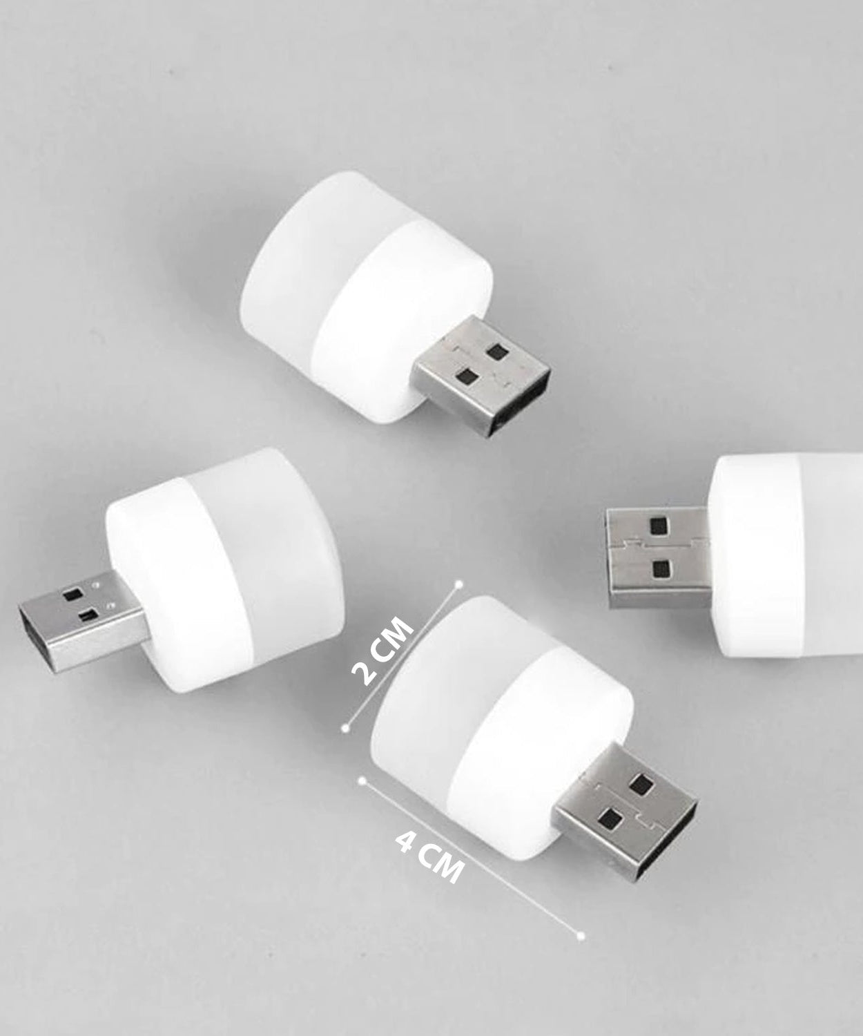 USB LED lamp night light, compact and portable for PC and laptop