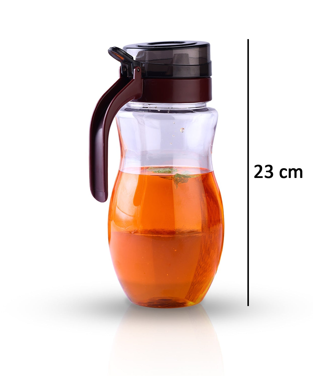 Sleek and functional oil container with narrow nozzle