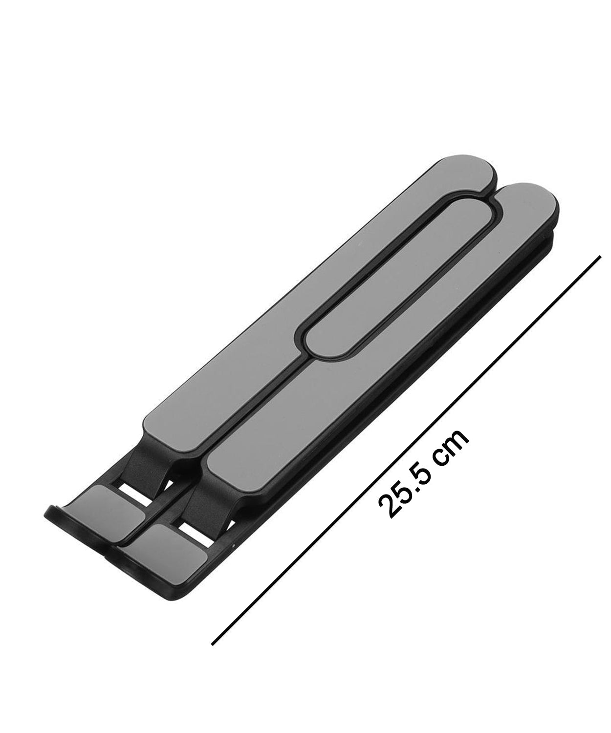 Portable and adjustable laptop stand with compact design