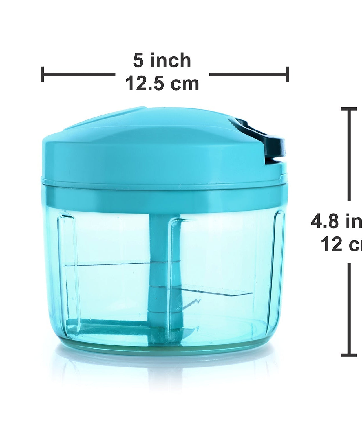Ganesh 725 ml Quick Vegetable Chopper, different views and angles.