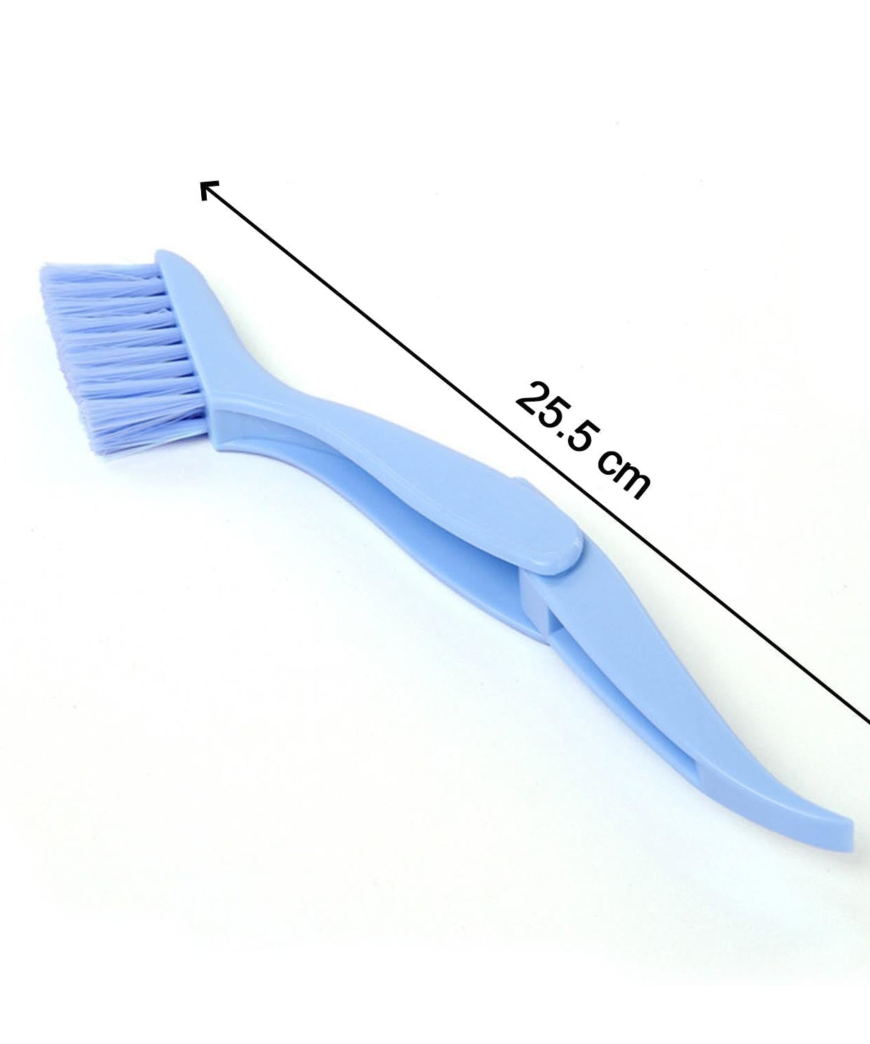 Convenient folding brush ideal for travel and home use