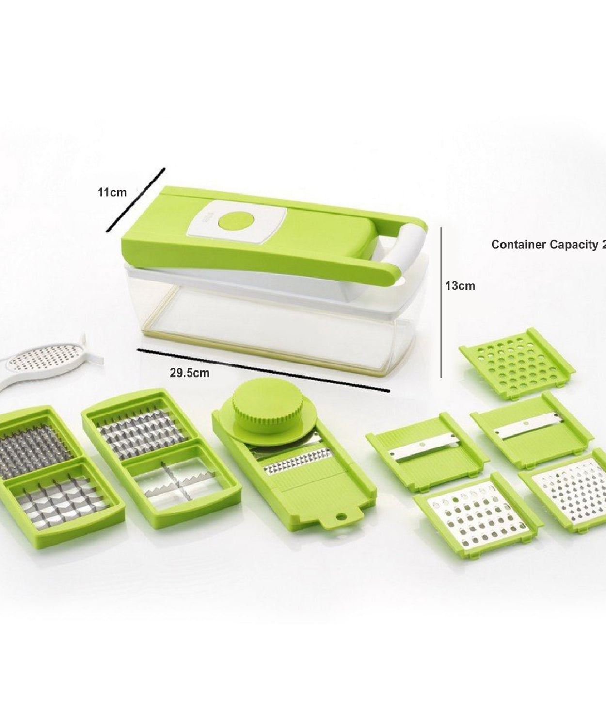 14-in-1 quick dicer by House of Sensation, Snowpearl, different views.