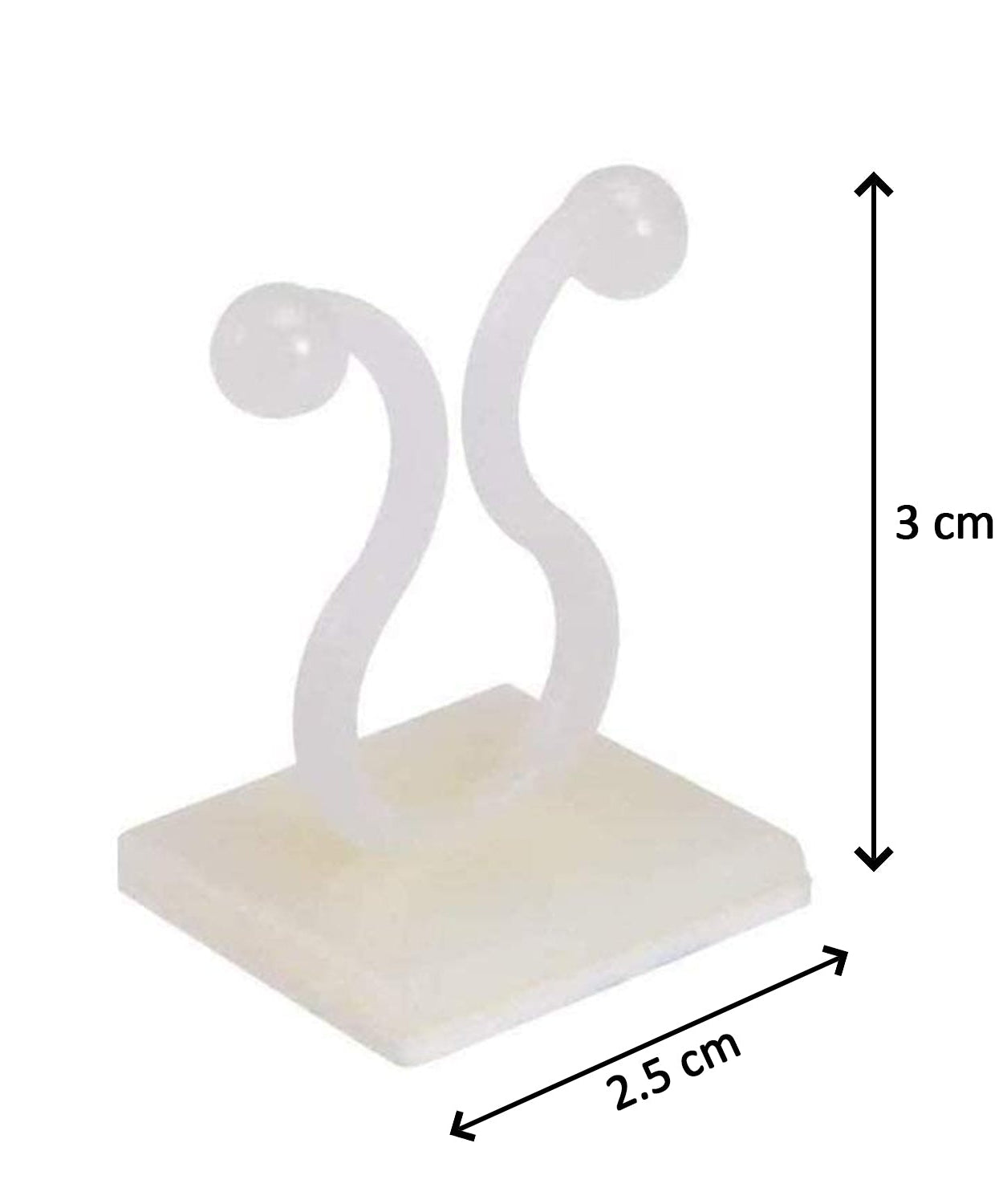 Adjustable plant climbing clips for growing vines and stems