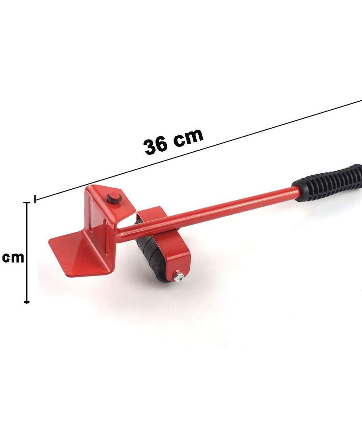 Complete set of furniture lifter tools laid out.