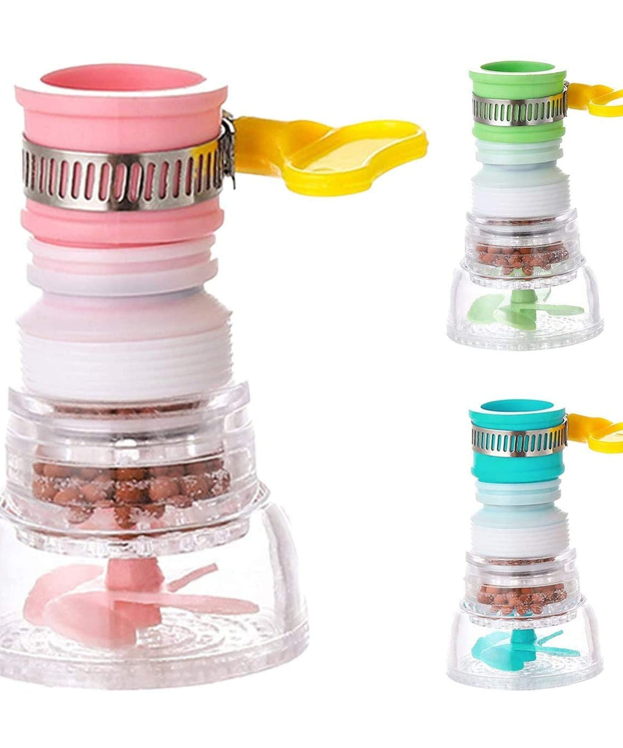 Expandable faucet valve for saving water