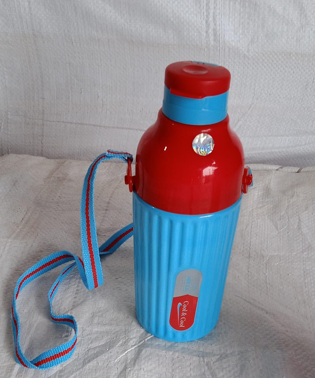 500ml BPA-free water bottle with carry strap