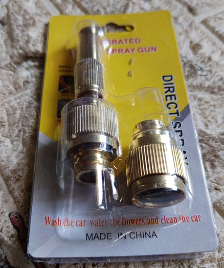 water spray nozzle for water pipe booster nozzle for car wash nozzle with high pressure water adjustable brass nozzle water spray gun for gardening watering tools