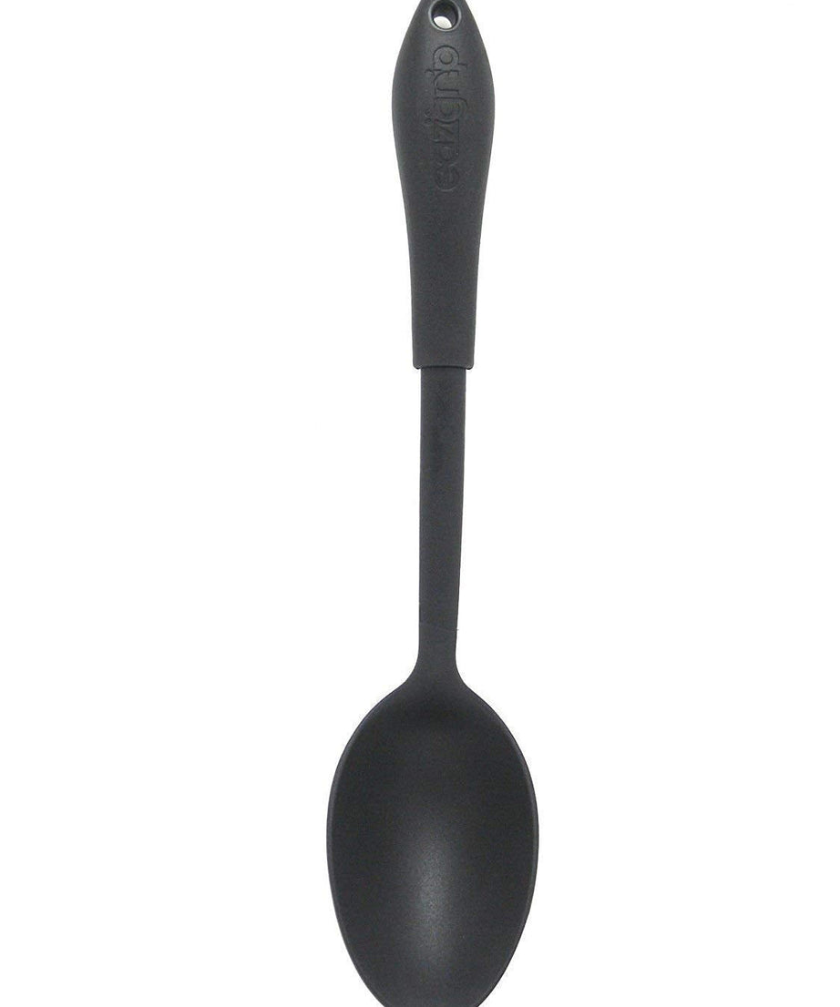 Non-stick spoon tools set on white background