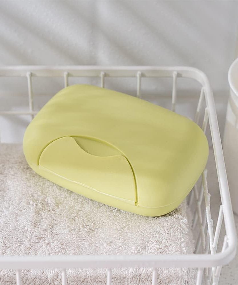 Waterproof soap box for travel