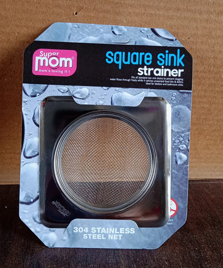 Supermom Stainless Steel Square Sink Strainer (1 Pc)
