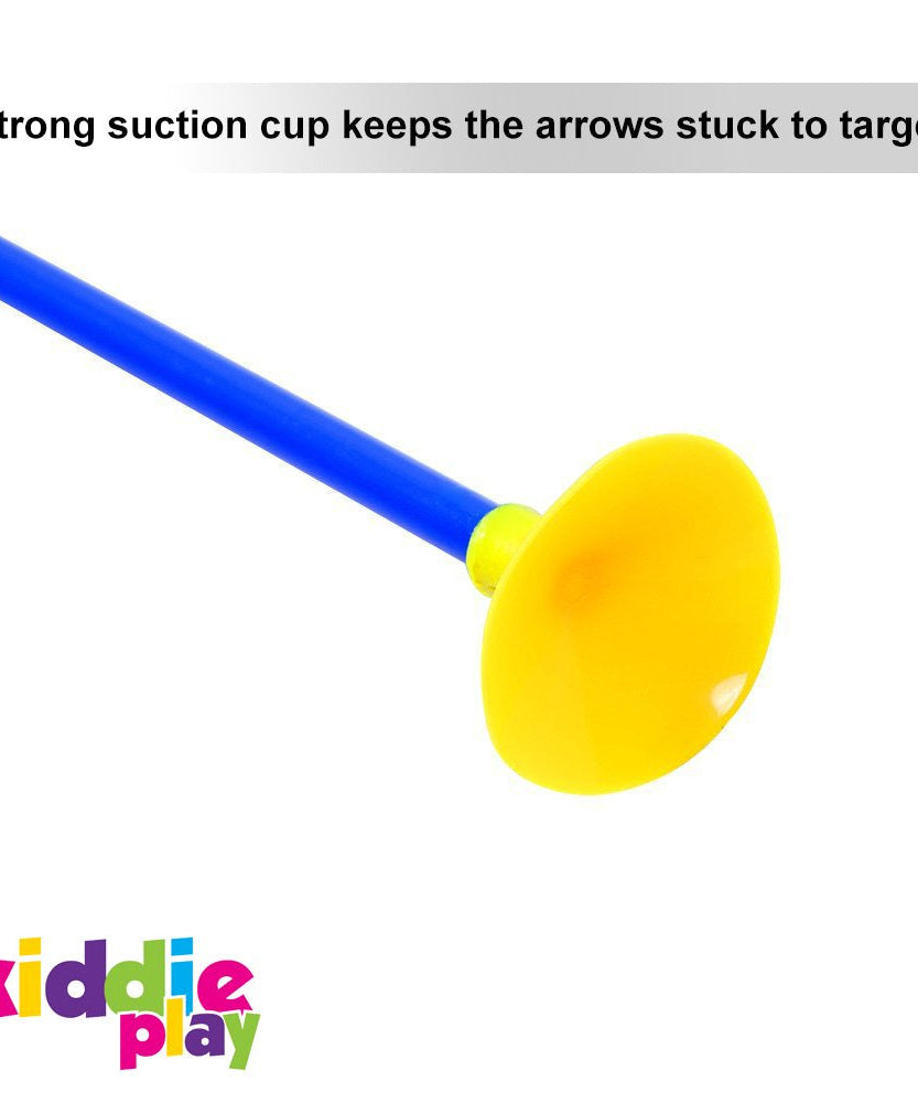 Archery toy set for kids, bow, arrows, and quiver.