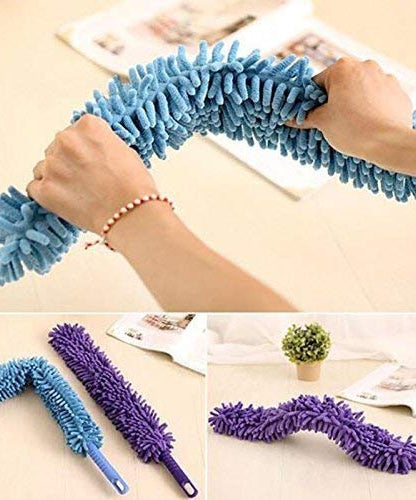 Ceiling fan duster with multipurpose use, ideal for home cleaning.