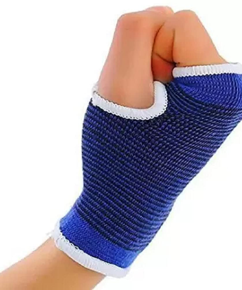 Surgical and sports palm support gloves, enhanced hand grip.