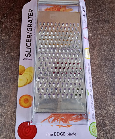 Ritu Premium Stainless Steel Handheld Grater & Slicer (1 Pc)