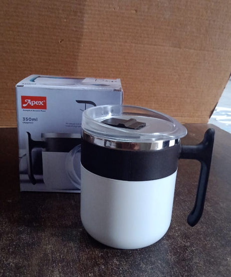 Apex Stainless Steel Pop Inner Mug – 350 ml Approx Capacity (1 Pc)