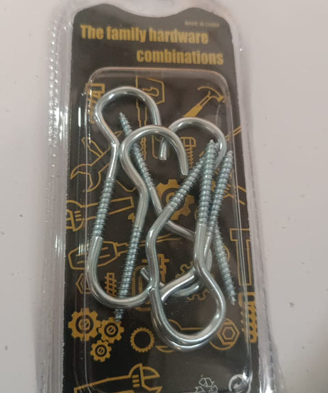 Eye Hooks Screw in Heavy Duty, Stainless Steel Eye Bolts Screw (7 Pc Set)