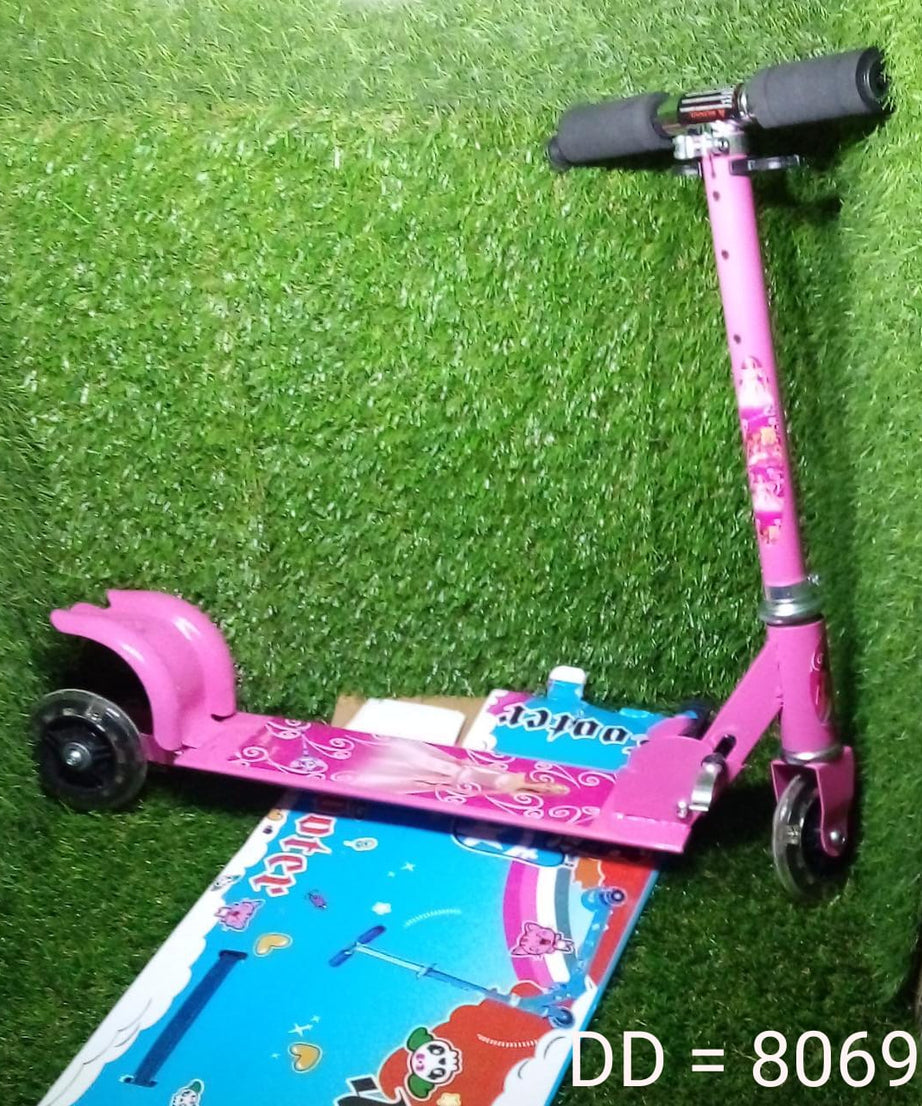 Kids scooter featuring a colorful and engaging design