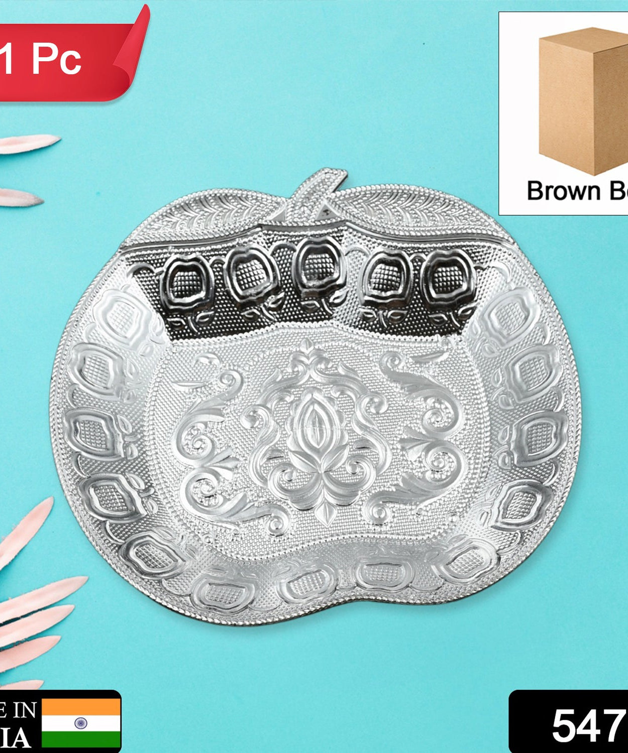 Decorative serving tray for candies and mukhwas