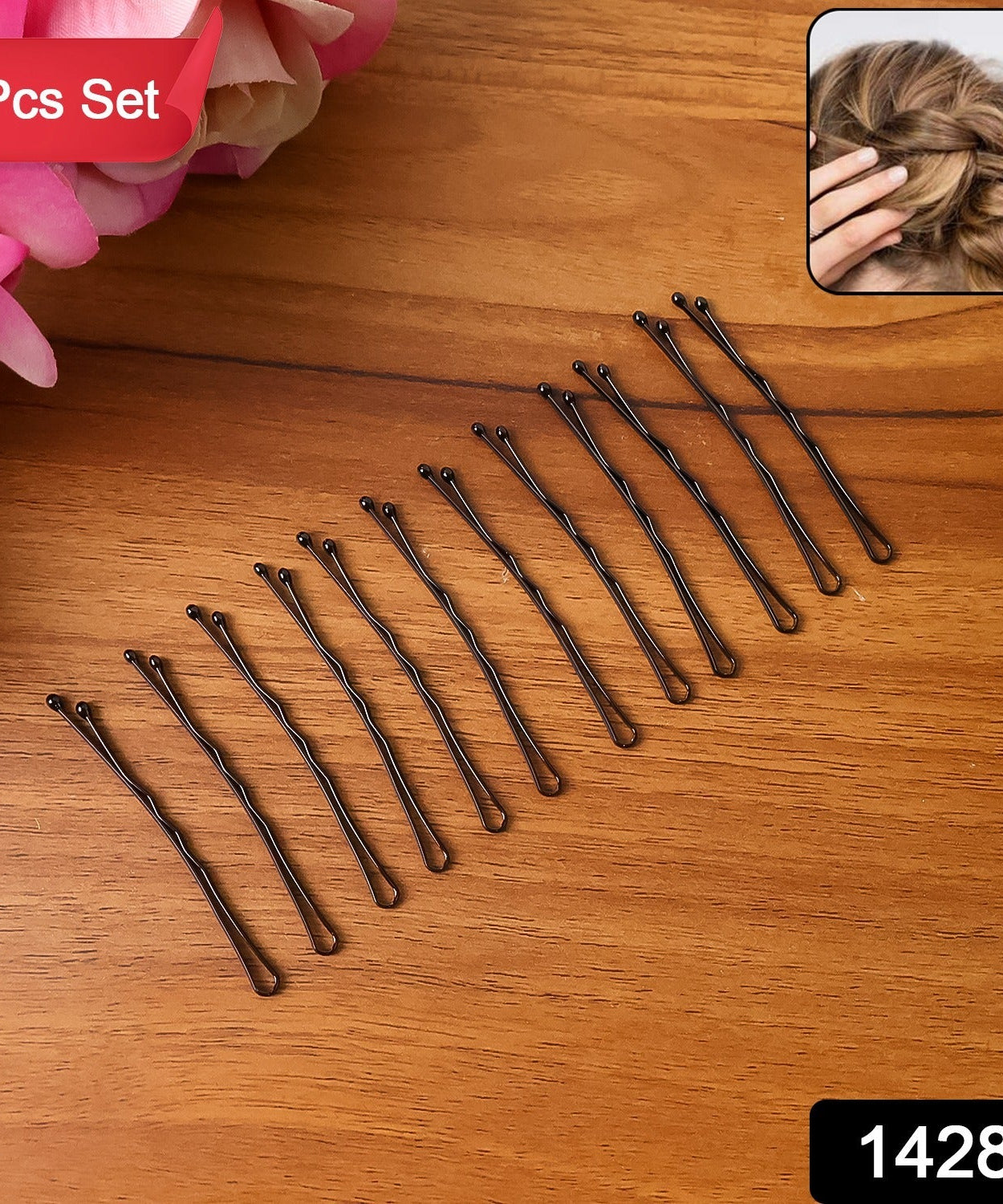 12-Piece Bobby Pins Set 