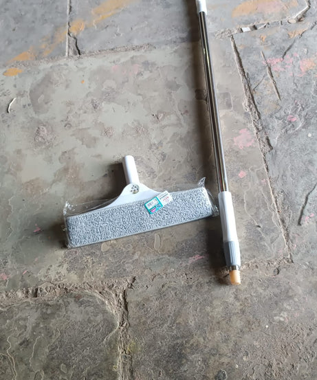 Dustpan, Kitchen Wiper, Window Cleaning Squeegee Tool & Broom Brush, Supdi (4 Pcs Combo)