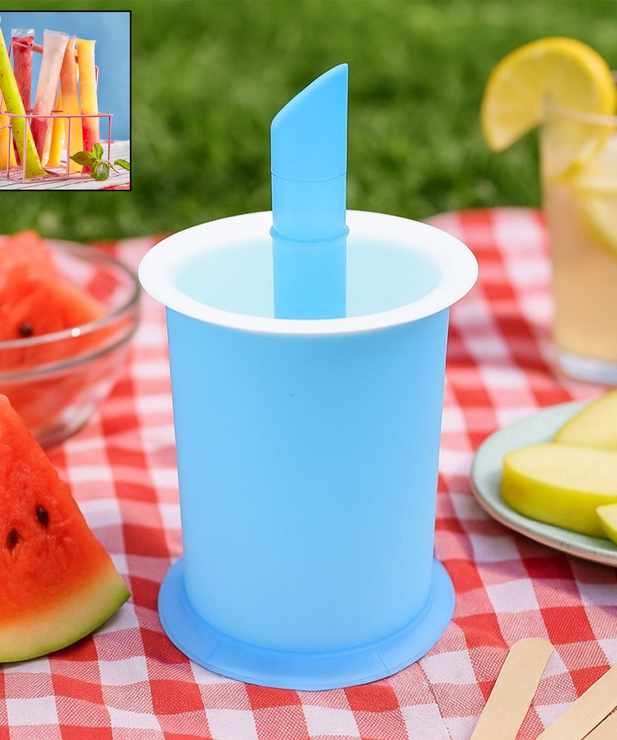 DIY Manual Popsicle Maker – Reusable Ice Cream Mold (Approx 20 Pcs Packing Bag)