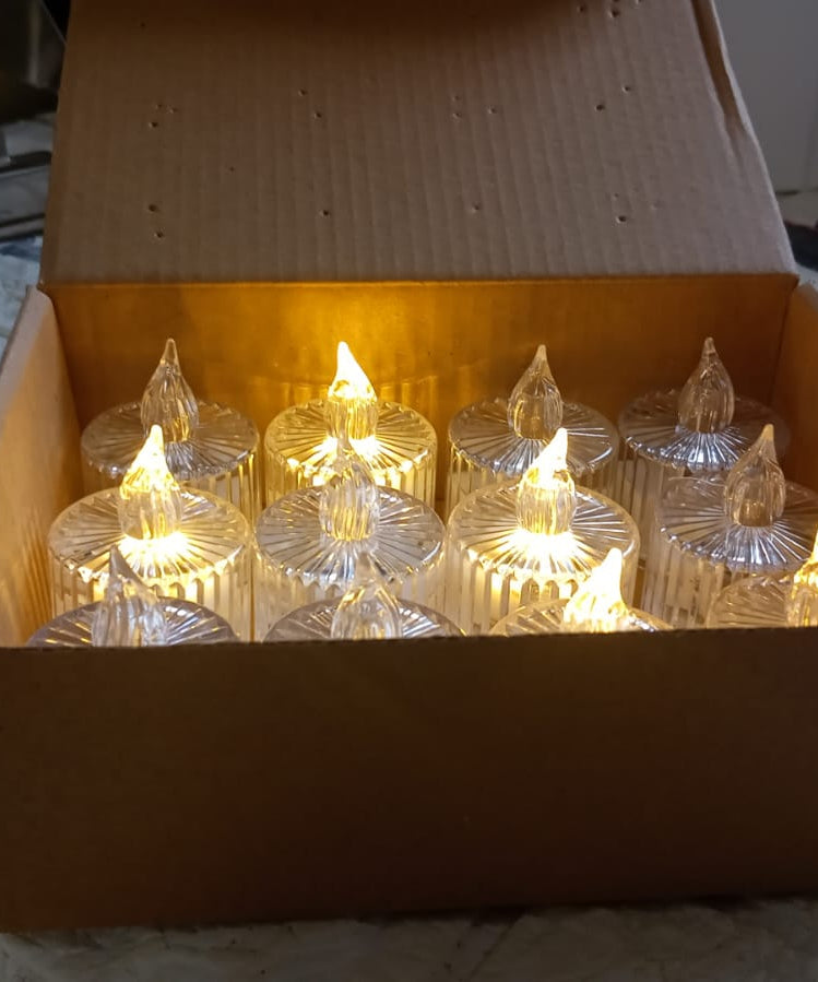 Decorative LED tea lights for Diwali and Christmas