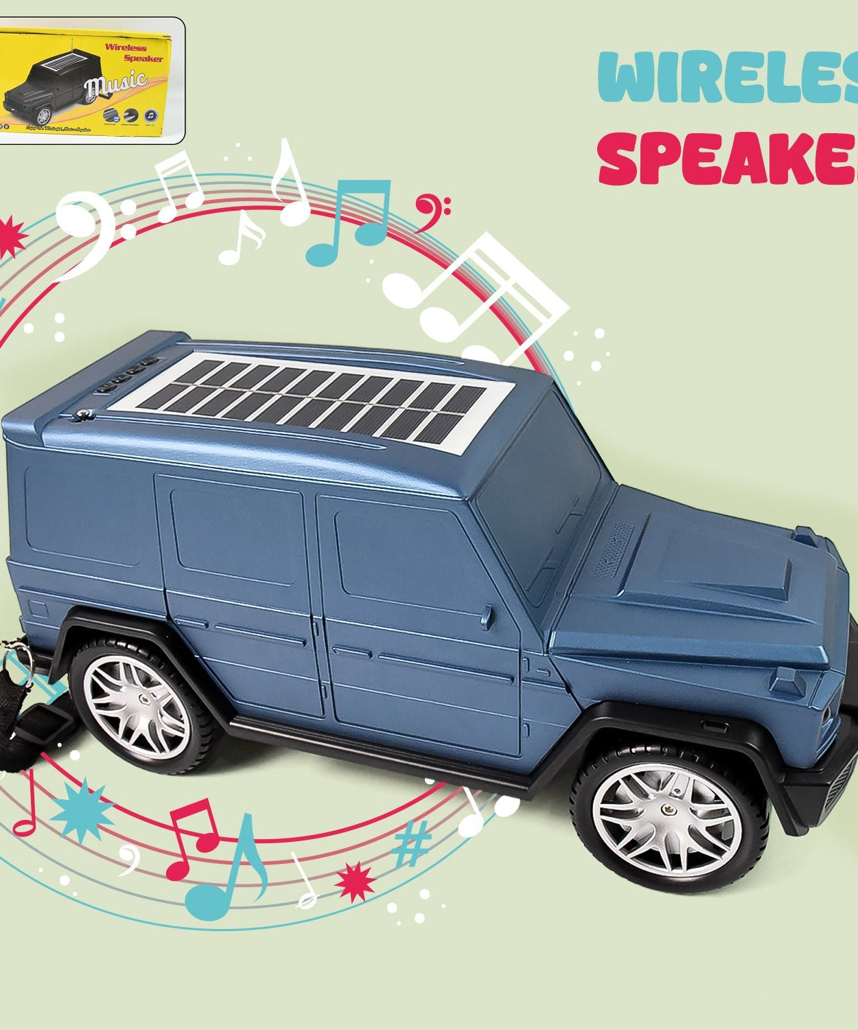 Thar Wireless And Solar Powered Speaker