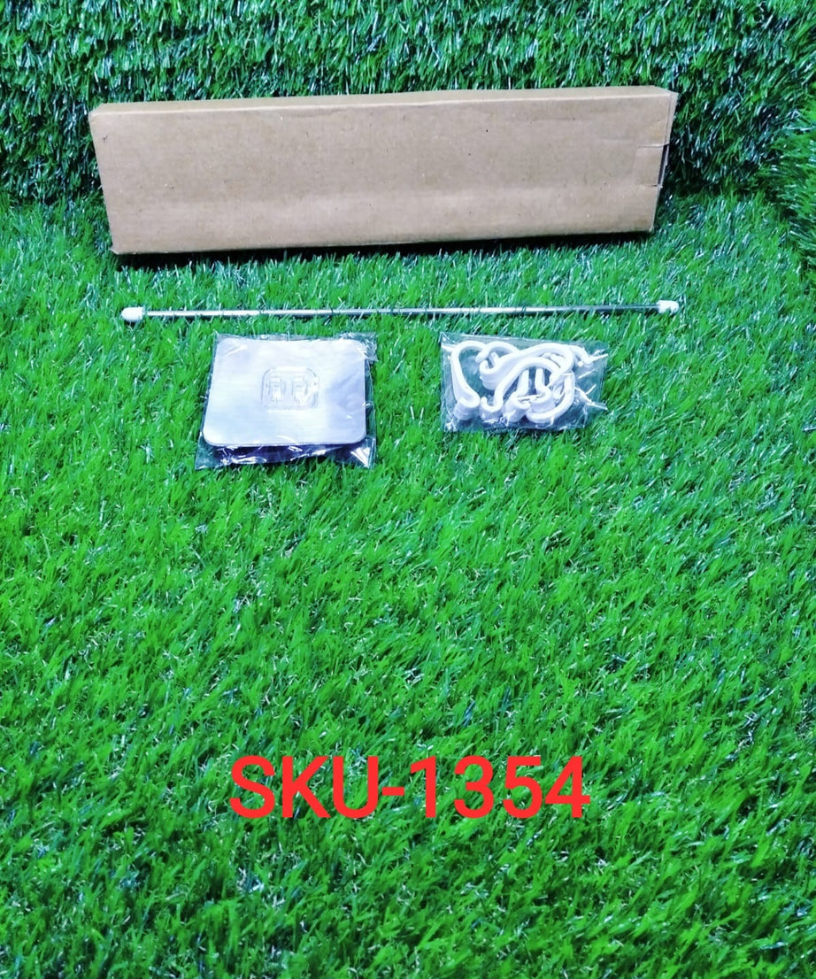 Self-adhesive plastic hooks, ideal for organizing and storage.