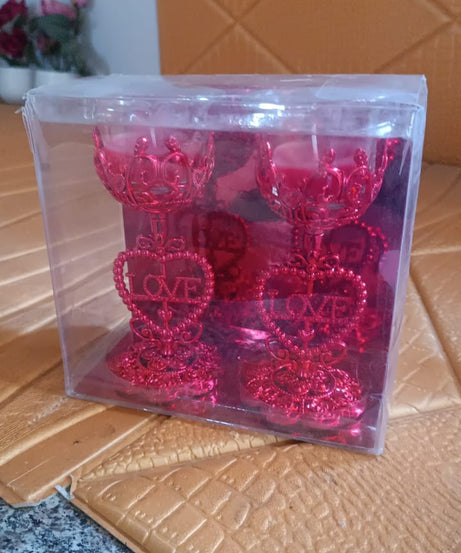 Tea Lights Holder Candle Stand, Diwali (2 Pc Set)