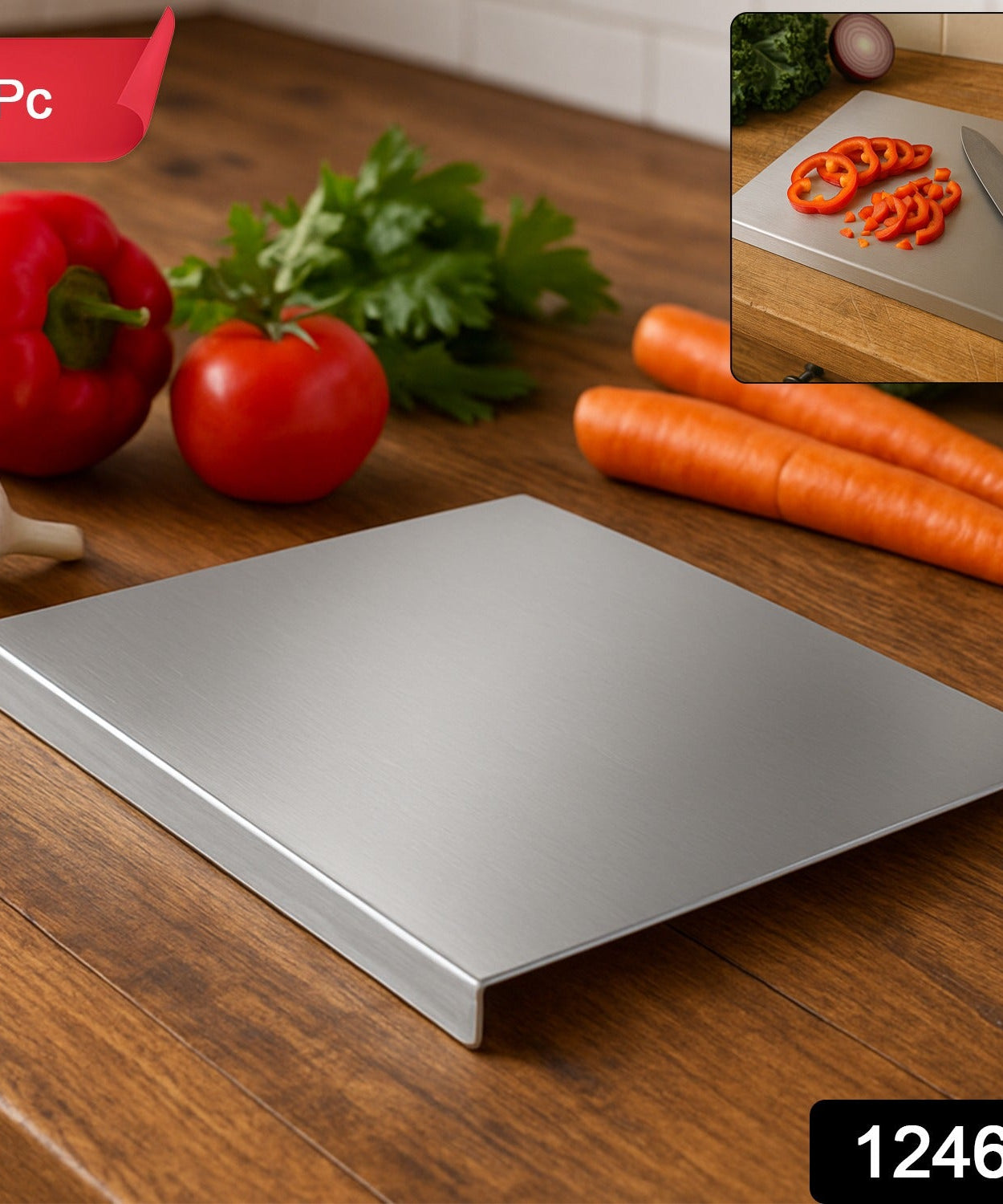 Modern Stainless Steel Cutting Board