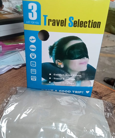 Travel set for sleeping