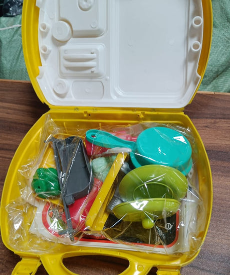 Fun play cooking set for children