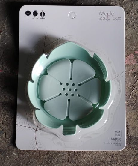 Plastic Flowers Soap Dish Bathroom Accessories Set Shower Gift ,Sabudani (1 Pc)