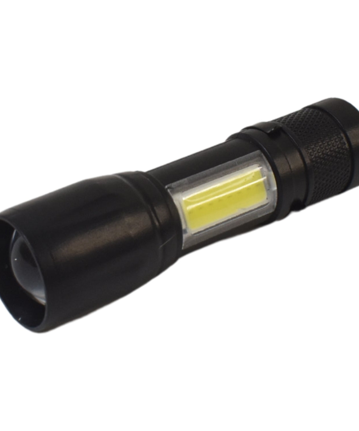 LED USB Rechargeable Mini Flashlight – Ultra-Bright Zoom & COB Side Lantern, Tactical Emergency Light