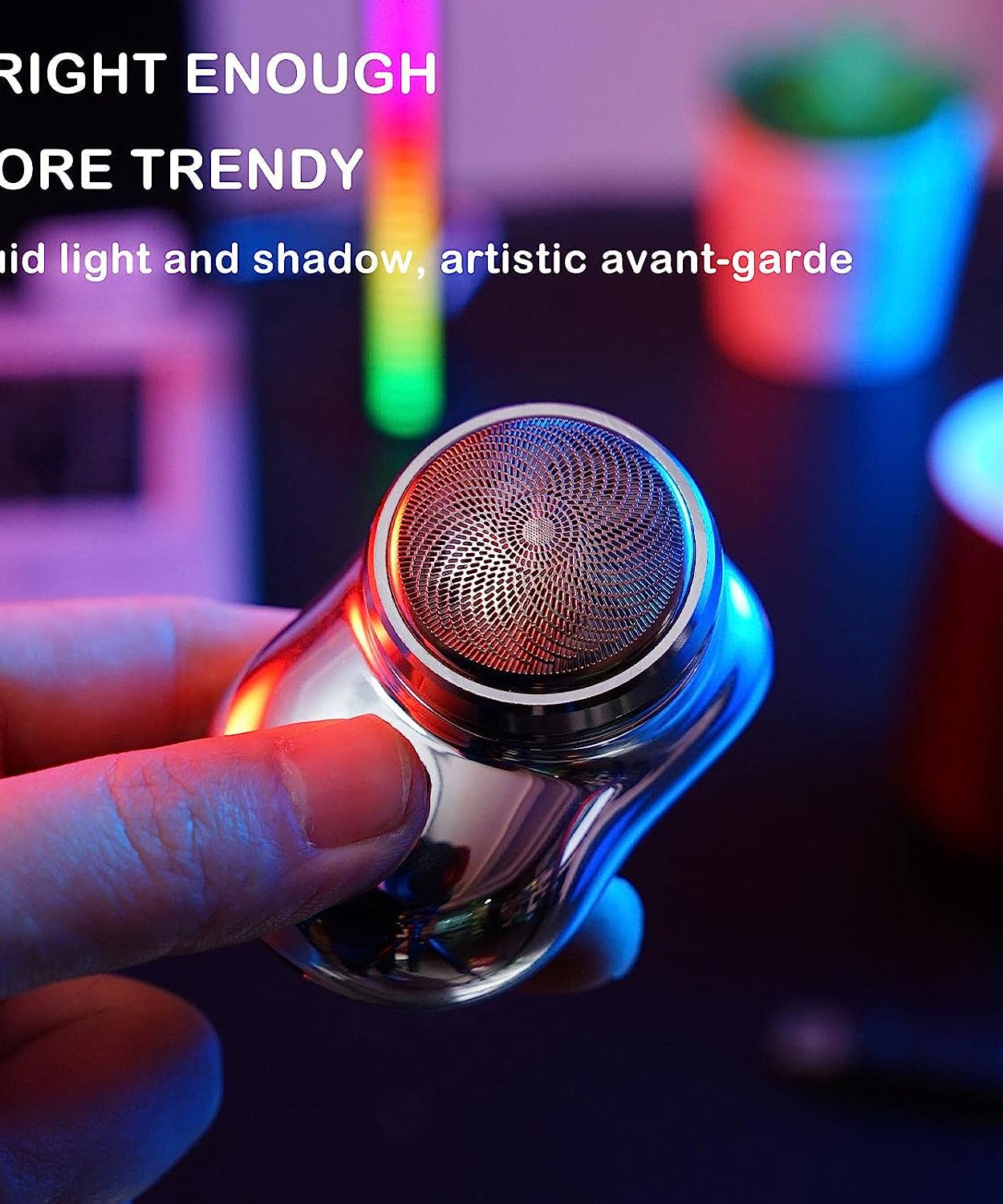 Rechargeable razor for home and travel use.