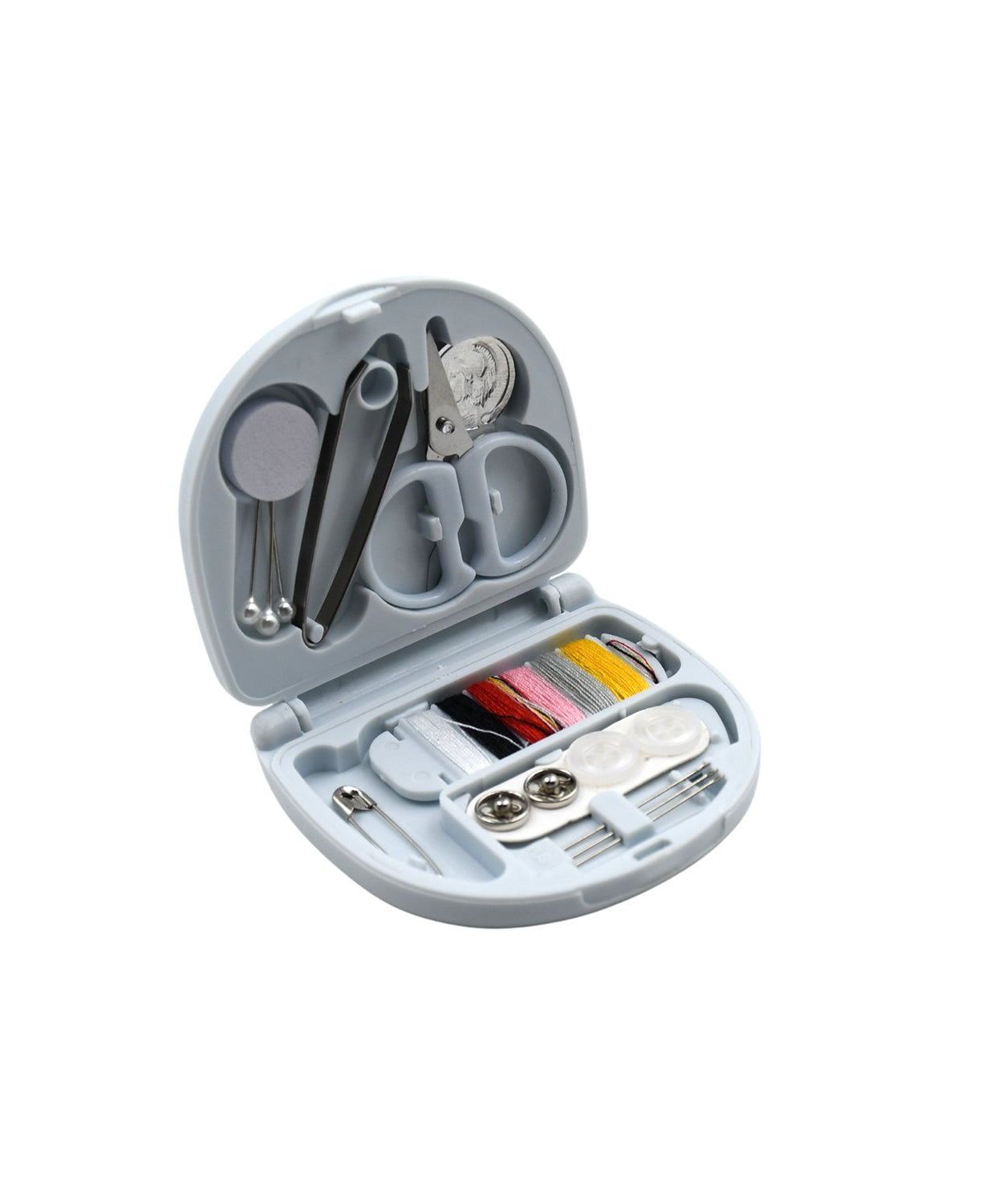 Mini Travel Sewing Kit for Beginners with Threads & Scissors