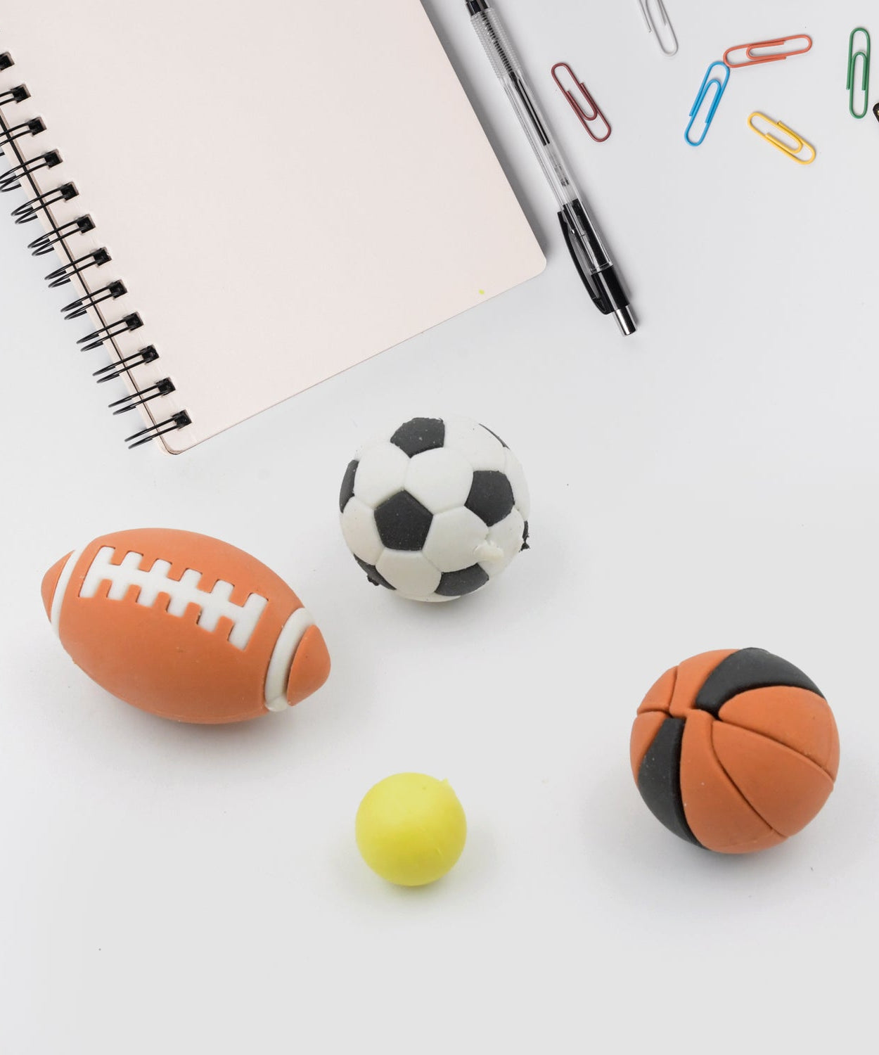 Mini Eraser Set for Kids (9 Pieces) - Fun Designs, Party Favors, School Prizes