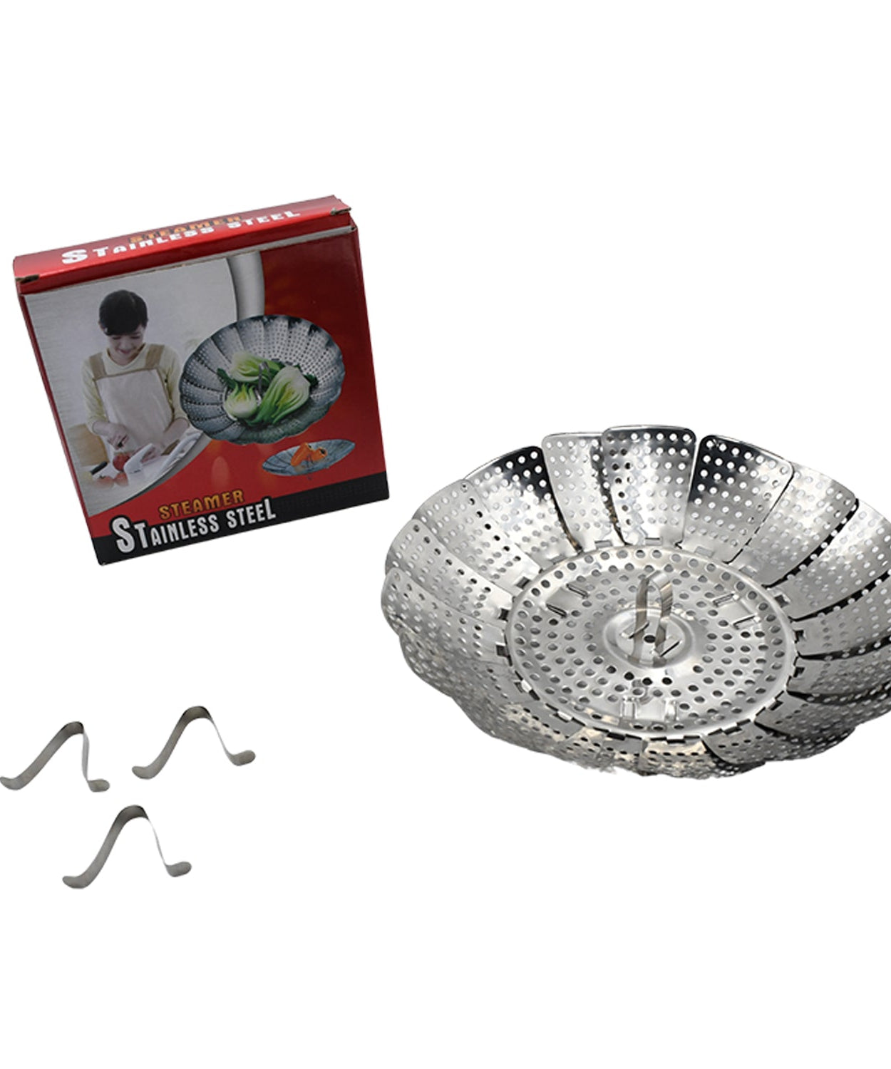 Heaviest stainless steel basket for kitchen use and plate stand.