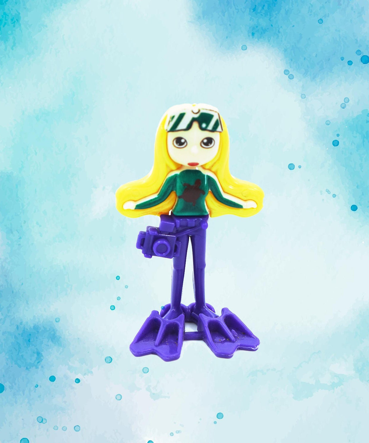 Colorful mermaid toy dolls