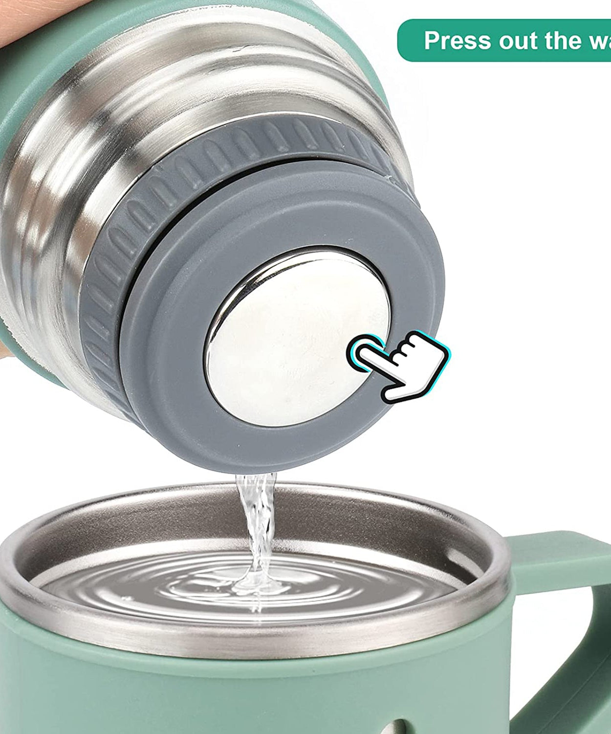 Customized Stainless Steel Vacuum Flask Set with 3 Cups – 500ML | Personalized Name Bottle Gift Combo for Boyfriend, Girlfriend, Employee