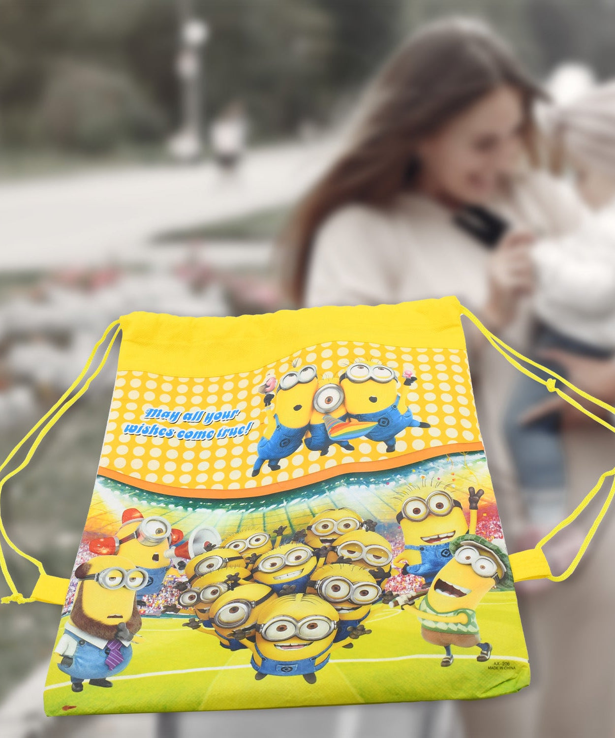 Birthday party return gift, drawstring dori bag