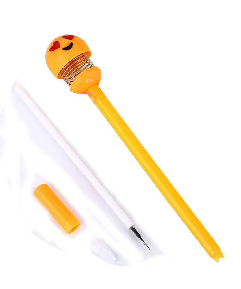 Emoji pens in various designs.