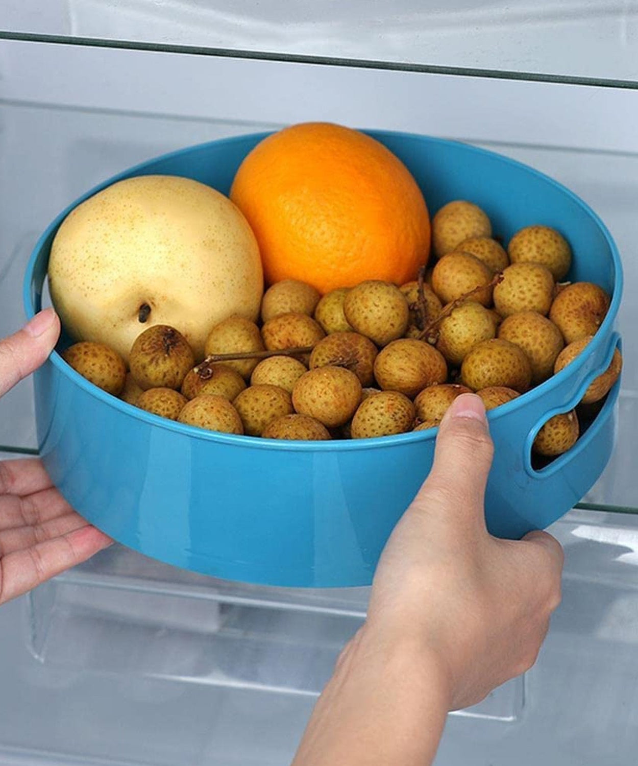 360 degree rotating organizer trolley