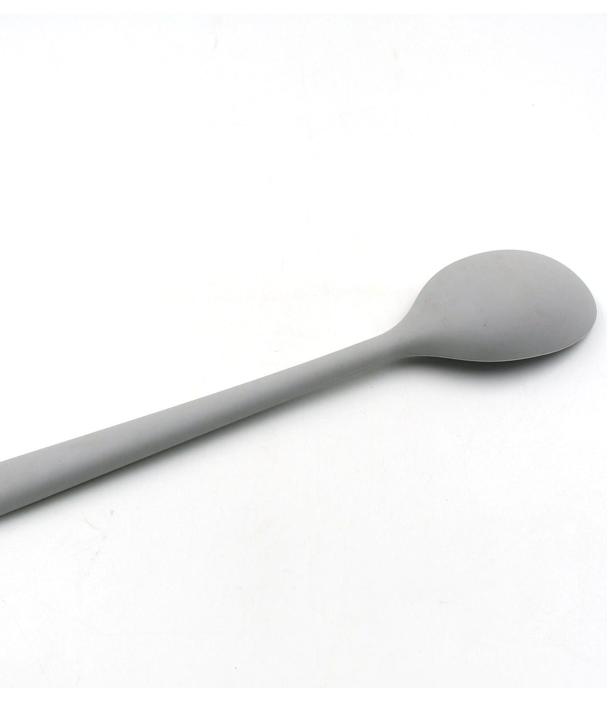 Silicone kitchen spoon, 32 cm, large and heat resistant for cooking.