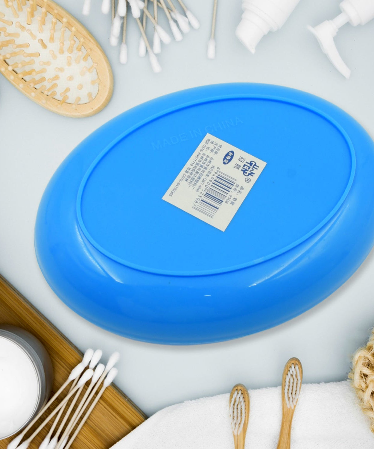 Bathroom Accessories Plastic Soap Case / Soap Dish / Soap Stand, Plastic Soap Case Soap Holder Soap Dish For Bathroom Kitchen Sink (Oval / Heart Shape Soap case / 1 pc )