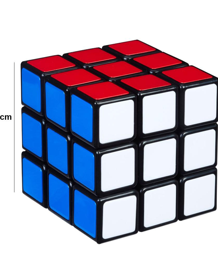 Multicolor 3D puzzle game cube
