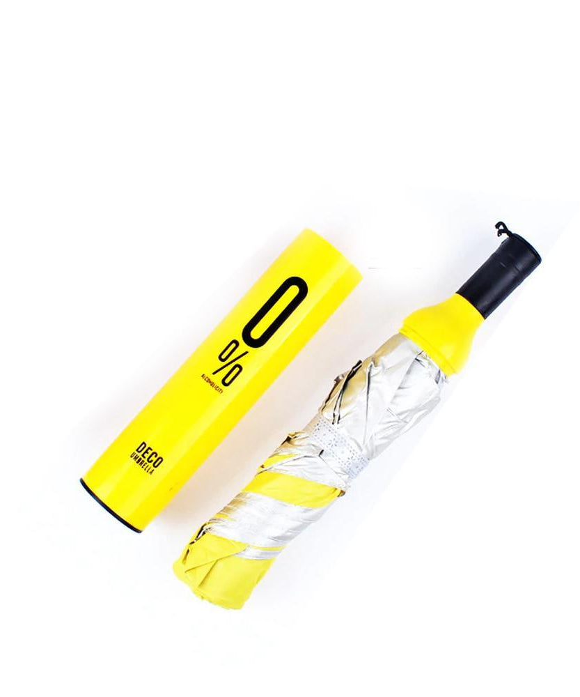 Pocket Folding Wine Bottle Umbrella