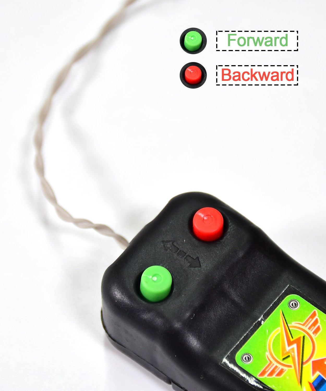 Model racing car with remote