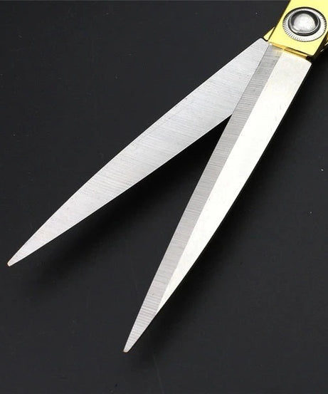 Stainless Steel Tailoring Scissor Sharp Cloth Cutting for Professionals  (Golden)